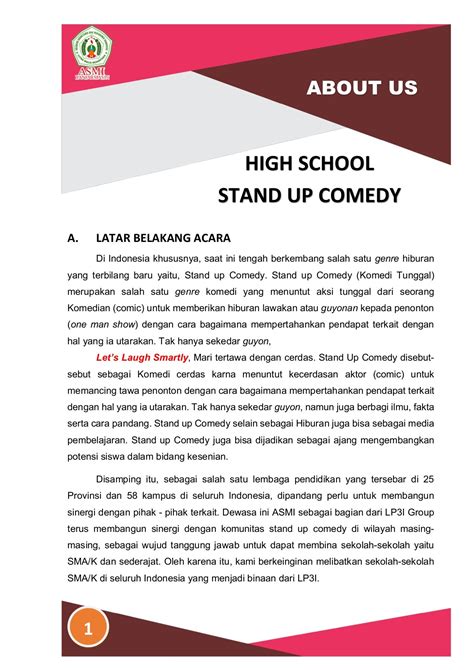 Naskah Stand Up Comedy tentang Sekolah